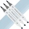 Artfinity Sketch Marker Sets - Set of 3 - Himalaya B8-3, Vibrant, Professional, Dye-Based Alcohol Markers for Artists, Drawing, Travel, & More